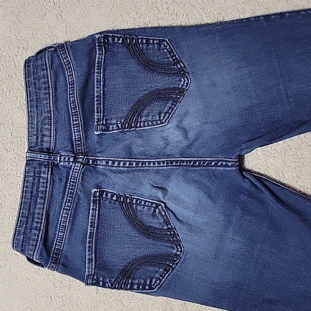 🌞Hollister Women's Skinny Jeans in Deep Blue W 24 L29 - Picture 5 of 7